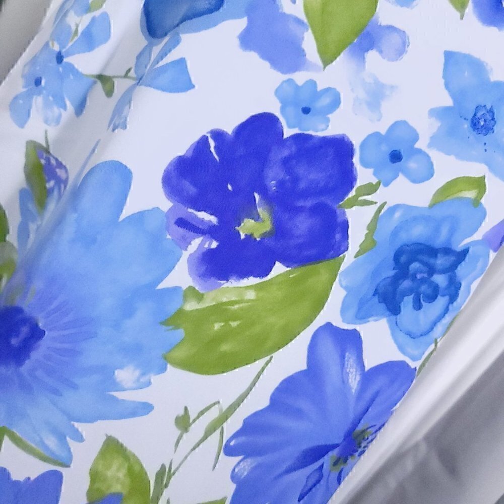 Willow Ridge 2 pc Floral Blue Purple White Suit, Size 10 - Picture 9 of 11